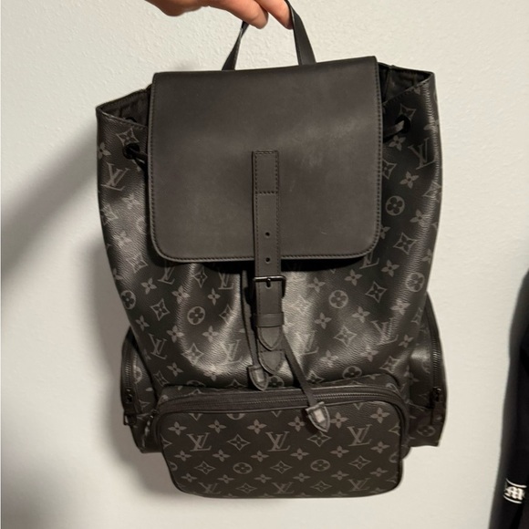 Louis Vuitton Monogram Eclipse Canvas Trio Backpack - Picture 10 of 17